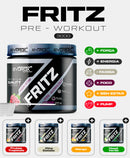 Pré-Treino Fritz Uva 300g Evorox Nutrition