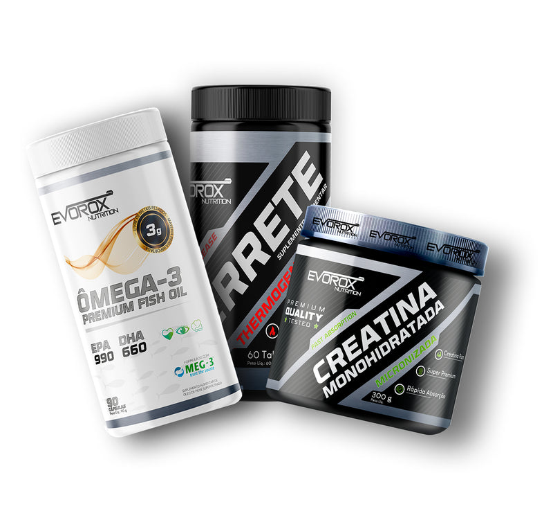 Combo Potência Ativa Evorox Nutrition