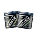 Kit Love Pump - Pré treino Fritz + Creatina Monohidratada 300g Evorox Nutrition