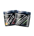 Kit Love Pump - Pré treino Fritz + Creatina Monohidratada 300g Evorox Nutrition