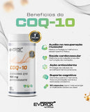 Kit Coenzima Q10 + Termogênico DERRETE Evorox Nutrition