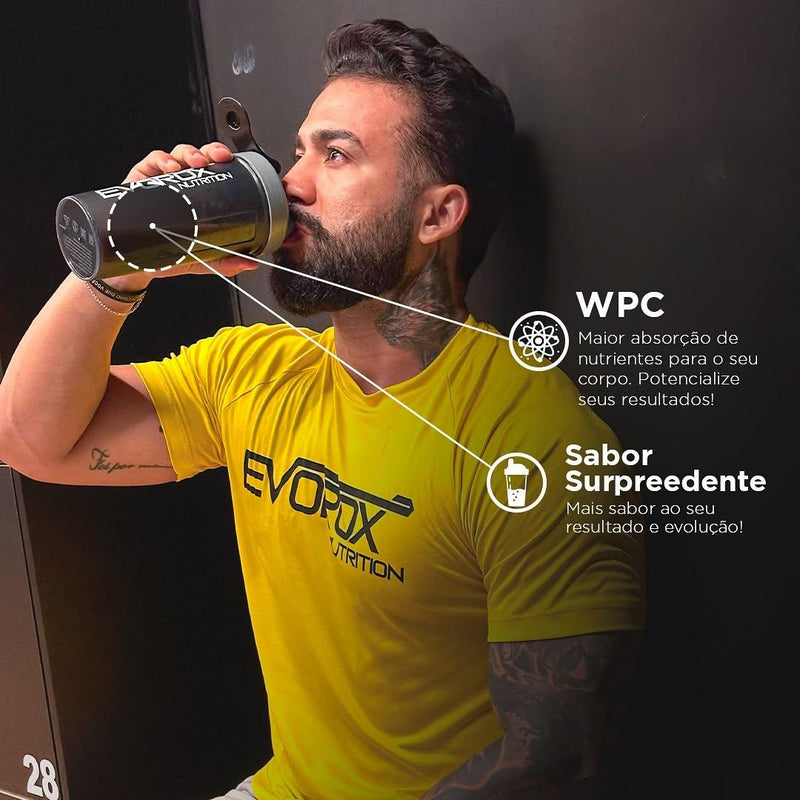 Whey Protein 100% Baunilha 900g Evorox Nutrition