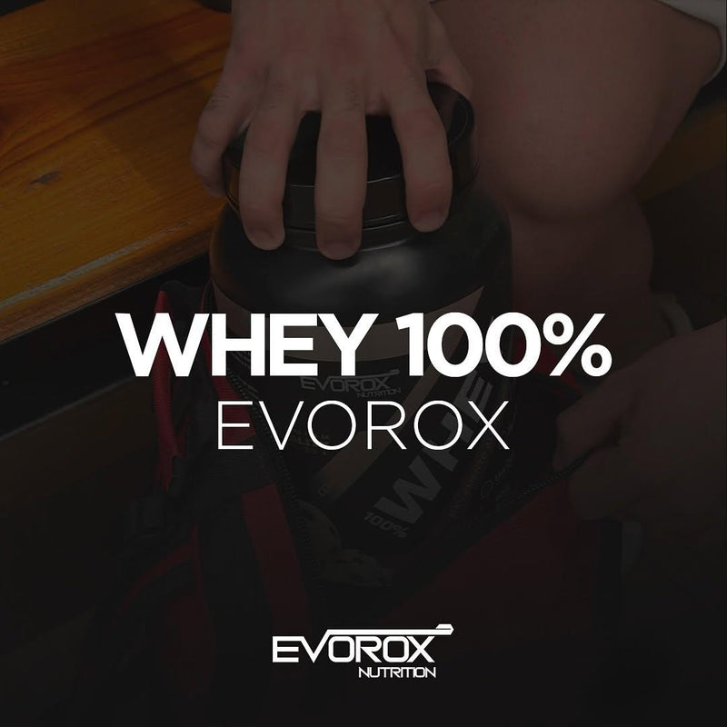 Whey Protein 100% Cookies 900g Evorox Nutrition