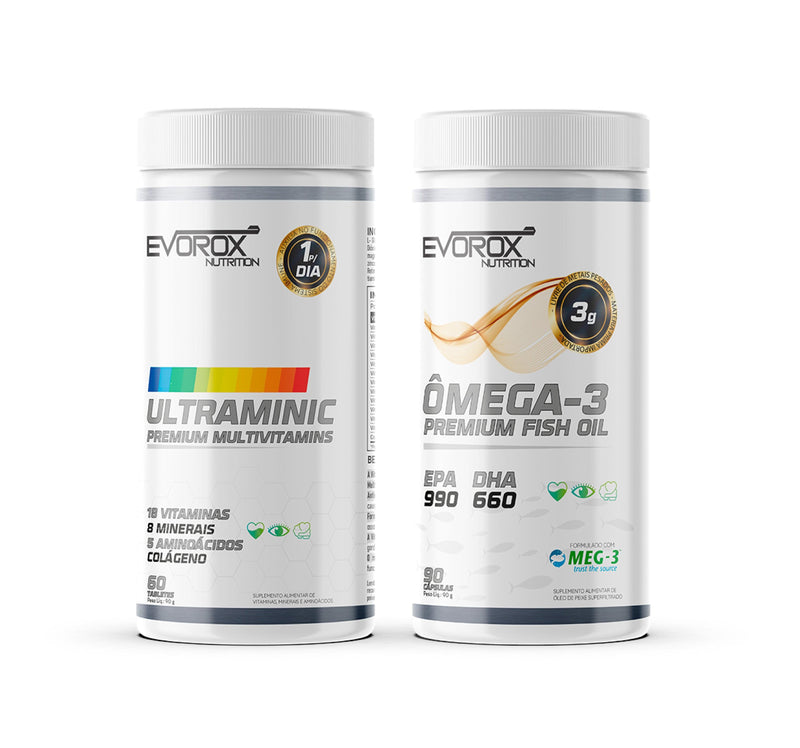 Kit 100% Vitalidade Total Evorox Nutrition